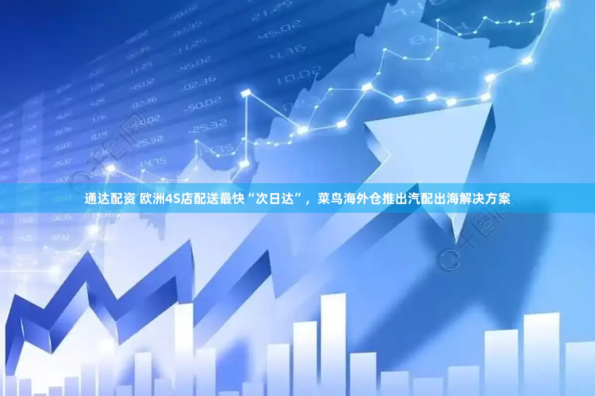 通达配资 欧洲4S店配送最快“次日达”，菜鸟海外仓推出汽配出海解决方案